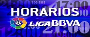 Horarios Liga BBVA