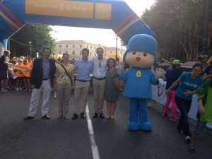 Fernando Gilet i organitzadors TUI Unicef