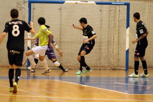 Momento del gol de Pablo Salado 2