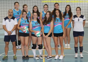 voley soller CADETE FEM 1314