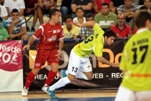 Foto de Taffy en el encuentro ante ElPozo Murcia