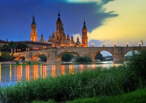 Basilica_del_Pilar-sunset