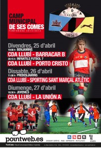 PÒSTER PARTITS (25, 26 i 27 d'abril de 2014)