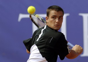Russia's player Mikhail Youzhny returns