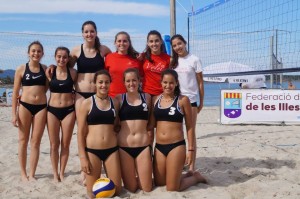 CADET FEMENI VOLEI PLATJA 2014