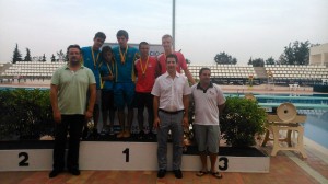 Entrega medallas tarde