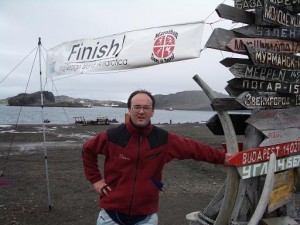 Jorge en la Antártida