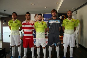 Las tres equipaciones del Palma Futsal para esta temporada