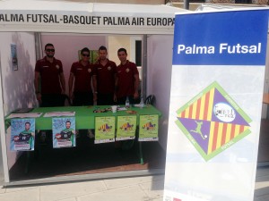 Tomaz el Palma Futsal en la Fitness Palma 2
