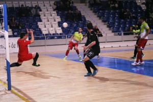 Sergio en una ocasión del Palma Futsal