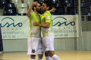Celebración del gol de Taffy