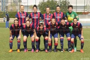Equip del FC Barcelona femení
