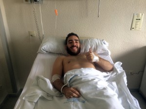 Manu Orellana, operado con éxito 2