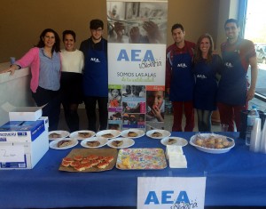 Taffy y Tomaz en el desayuno solidario de la ONG de Air Europa 1