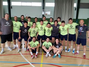 El Palma Futsal posa en el pabellón del Príncipes de España