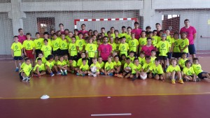 Foto de grupo del campus de Palma con Chicho