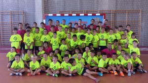 Foto de grupo del campus de Palma con Vadillo y Barrón