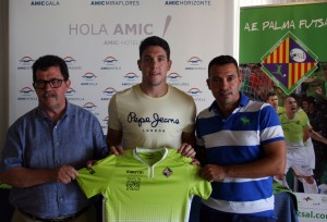 Miquel Jaume, Pizarro y Tirado en la presentación 2