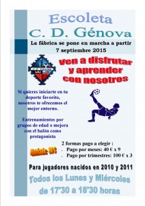 Cartel escoleta 2015-16