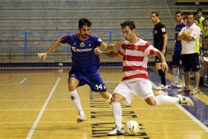 Joao, autor del primer gol del Palma Futsal