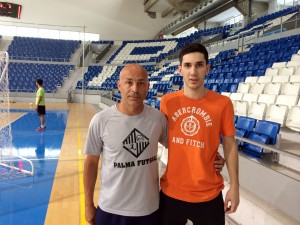 Juanito y Lucas Tripodi, en Son Moix