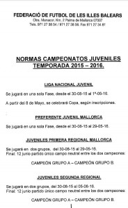 normas campeonatos 2