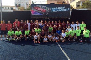 El Palma Futsal en un acto benéfico de la Fundación RANA 2