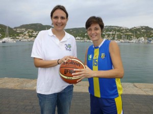 Trini Bou y Esther Morillo (prensa )