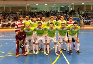 Formación del Palma Futsal en Valdepeñas 2