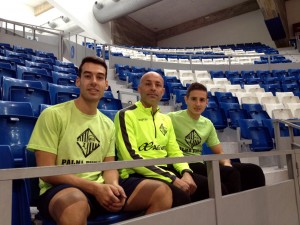 Sergio, Juanito y Nico Sarmiento, en Son Moix 2