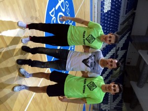 Nico Sarmiento, Diego Giustozzi y Lucas Tripodi en Son Moix 2