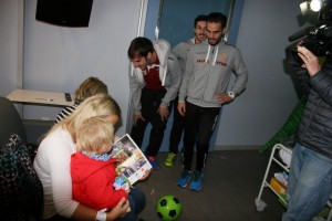 El Palma Futsal en el Hospital Quirónsalud Palmaplanas 3