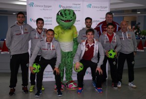 El Palma Futsal en el Hospital Quirónsalud Palmaplanas