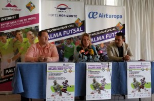 Javier Mejías, Eva Serra y José Tirado presentan el torneo 3
