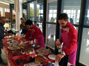 Joselito y Chicho, en el desayuno solidario de Air Europa 1