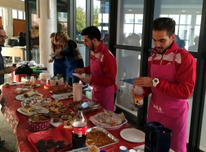 Joselito y Chicho, en el desayuno solidario de Air Europa 2