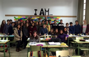 Juanito, Sergio y Joselito visitaron el IES Ramón Llull de Palma 1