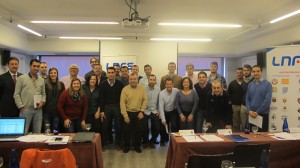 Participantes en el I Curso de Gestión de la LNFS