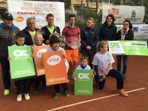 finalistas y recogepelotas Mallorca I