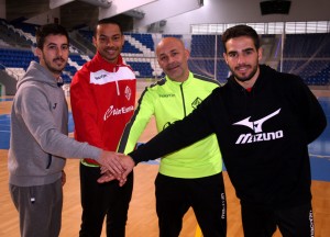 Joselito, Attos, Juanito y Chicho, este jueves, en Son Moix 1