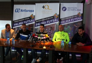 Presentación de la copa de España en Palma 2