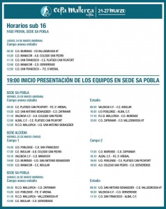 horarios CM