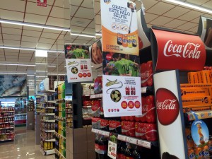 Coca Cola promociona al Palma Futsal en los supermercados Hiper Centro 1