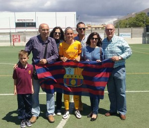 Penyistes PB Els Tamarells amb Alexia Putellas