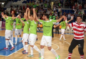 Celebración pase a las semifinales