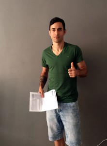 Joao sale del hospital