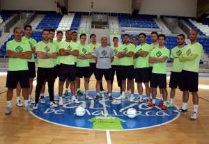 El Palma Futsal posa en Son Moix 1