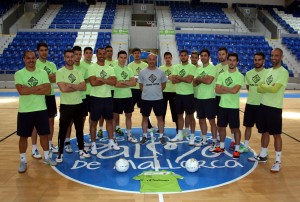 El Palma Futsal posa en Son Moix 3