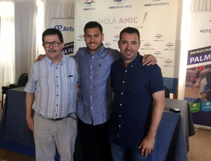 Miquel Jaume, Bruno Taffy y José Tirado