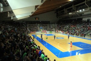 Imagen de Son Moix en la semifinal ante el Movistar Inter 3